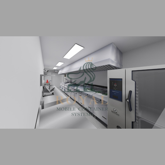 Mobile Container Kitchen (Expandable Food Truck Solution)